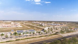 imagem aérea da smart city laguna