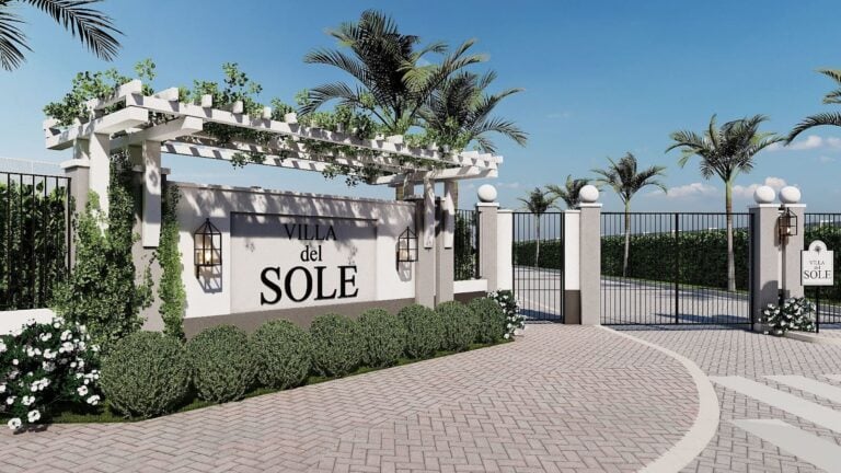 entrada villa del sole