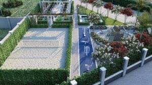 villa del sole area externa